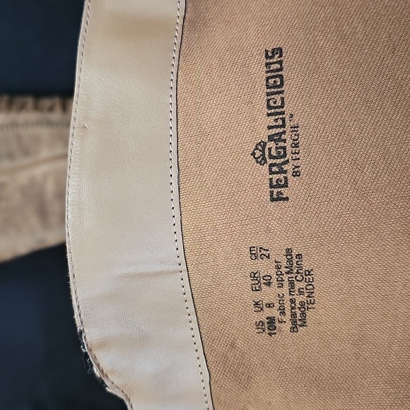 Fergalicious Brown Over the Knee Boots - Picture 5 of 8